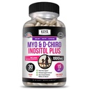Kaya Naturals Myo & D- Chiro Inositol Plus Støtte til kvinder, Vitamin B8- 30 Kapsler