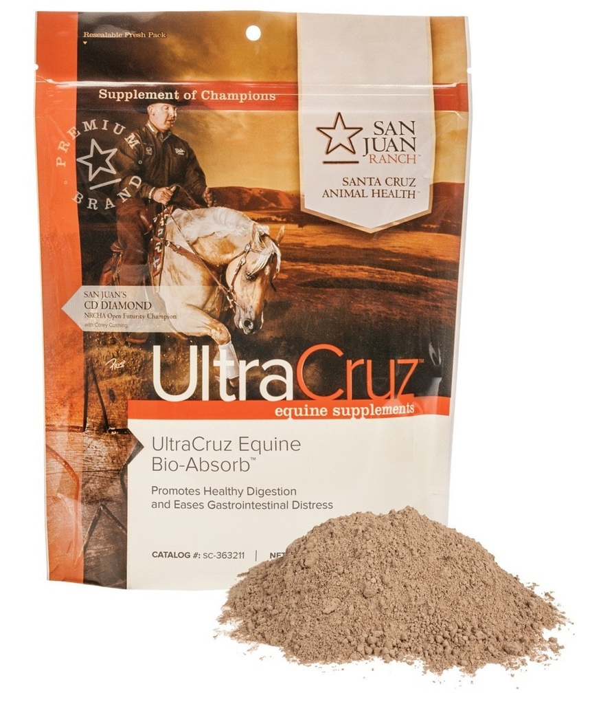 UltraCruz Equine Bio- Absorb supplement til heste, 1 LB, pulver (4 dages forsyning)
