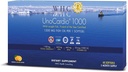 WHC, UnoCardio 1000 Fish Oil, 1300 mg Pure Triglycerid Fish Oil med Omega-3 (1180 mg), 665 mg EPA og 445 mg DHA og 25 mcg (1000 IE) D3- vitamin pr. bløddel, Natural Orange, 60 bløddele