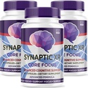 (3 Pack) Synaptiske XR kapsler, SynapticXR, Synaptic XR Core Focus, Synaptic XR Brain Caps, Synaptic XR, Brain Synaptic XR, Synaptic XR Advanced Formel 180 kapsler til 3 måneder