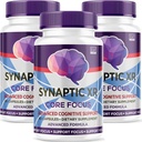 (3 Pack) Synaptiske XR kapsler, SynapticXR, Synaptic XR Core Focus, Synaptic XR Brain Caps, Synaptic XR, Brain Synaptic XR, Synaptic XR Advanced Formel 180 kapsler til 3 måneder