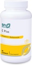 Klaire Labs SFI Health C Plus med Bioflavonoider - Optimal C-vitamin Blend med Citrus Bioflavonoid Complex (90 kapsler)
