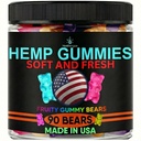 Hamp Gummy Edibles rolig søvn-støtte fred og afspænding-høj styrke, Tasty Fruity Flavors-Made i USA