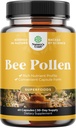 Bee Pollen piller til Brystvækst 60 Ct - Bee Pollen Supplement 1000mg Servering med naturligt occurring B Vitaminer Mineraler & enzymer - Brysttilskud - Vegetarisk non-GMO & Gluten Free