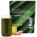 Huel Daily Green Lemon & Gingefær 124; Superfood Green Powder ttesmå 124; 91 Vitamin, mineraler, og Wholefood- Sourced Ingredients ttesmå 124; Adaptogens, Antioxidanter, Gut- Friendly Probiotics