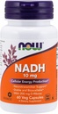 NADH with Ribose, 10 mg, 60 Veg Caps by Now Foods (pakke med 3)