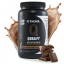 Dark Chocolate Whey Protein Powder. 25g Protein Shake Powder for Post Workout Recovery, Smoothie & Baging. Gluten & Sugar Free, Highly Kosher, Med Aminosyrer (5.5g BCAA, 2.7g Leucine), 23 Servere