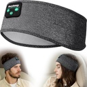 Perytong Sleep Headband - Bluetooth Sleeping Headphones til Side Sleepers - Hovedtelefoner til Sleeping Komfortabel Headband med Thin Speaker Mikrofongave Idéer til kvinder Mænd
