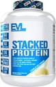 Evolution Nutrition Stacked Protein Protein Powder med 25 grams protein, 6 grams BCAA og 5g glutamin (Vanilla Ice, 5 LB)