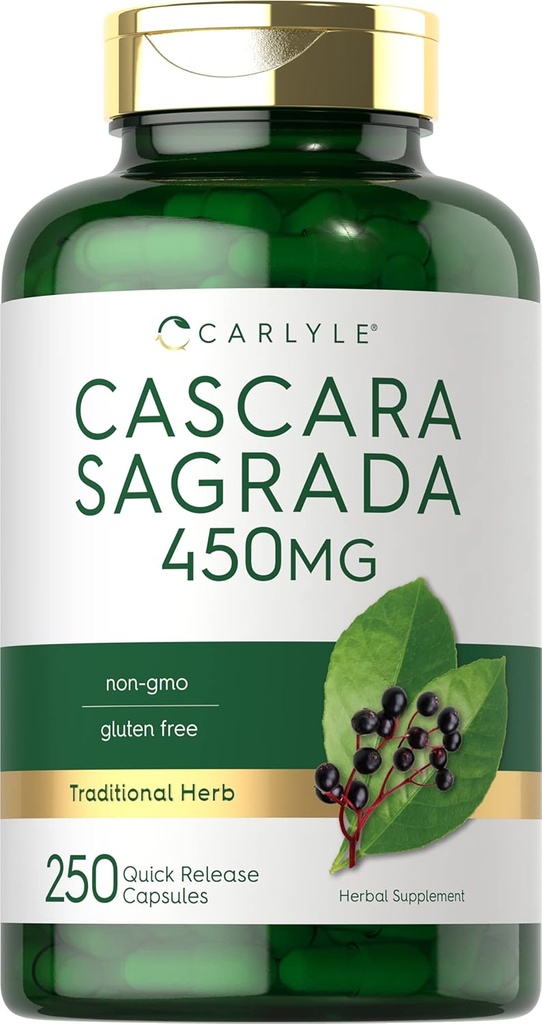 Carlyle Cascara Sagrada Kapsler 124; 450 mg