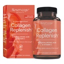 Reserveage Skønhed Collagen Replenish - Collagen Booster & supplement til sund hudpleje & hårvækst - Understøtter naturlig Elastin produktion - 120 kapsler (30 Servere)