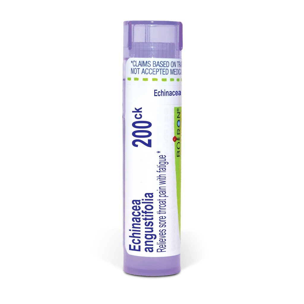 Boiron Echinacea purpurea 200Ck for Sore Halssmerter med træthed - 80 Pellets