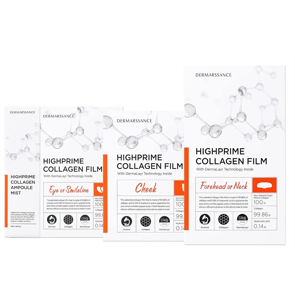 Highprime Collagen Film & Mist Kit - Fuldt sæt til 5 sessioner