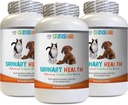 kat UTI Support - Kæledyr Urinary Health Complex - for hunde og katte - Avanceret Brege Support - Tranebær supplement til katte - 3 flasker (270 Treats)