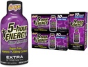 5- timers ENERGY Extra Strength Energy Shot, Grape Flavor, 30 Count, 1,93 oz., Zero Calories & Sugar- Free 230 mg Coffeined Energy Shot, Aminosyrer & B Vitamin, Kosttilskud