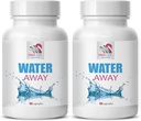 Naturlig støtte - WATER AWAY - wellness, Diuretic formel, Vand støtte, Naturlig væskebalance, Diuretic kapsler, flydende balance, Naturlig vanddrivende blanding, vandbalance, Diuretic 2 Flaske 120 Caps