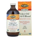 Flora Udo 's Oil 3- 6- 9 Blend - Vegan Omega-3 & Omega- 6 Oil - Indeholder organisk kokosolie, hørfrøolie & mere - Hold nedkølet - 17 fl. oz.