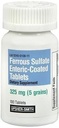 Ferrosulfate 325mg enterik- overtrukne tabletter 100 Tælling