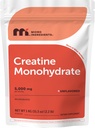 Øjeblikkelig Creatin monohydrat pulver 1 kg (2, 2 Lbs), 5000mg Per Serv, Mikroniseret Creatin Powder, Unflavored, Pure, No Filler, Keto & Vegan Friendly, Nem Opløs Pre Workout for kvinder og mænd
