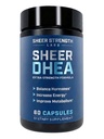 DHEA Supplement for mænd DHEA 100mg - Pure DHEA Supplement for mænd for styrke og hormon balance - DHEA for kvinder og mænd - High Renhed Enhanced Absorption 60 SV USA