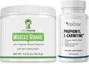 VitaMonk Muscle Guard & Biovy Propionyl-L-Carnitin med HMB, EAA, D-vitamin, og Magnesium, understøtter muskelvækst, Styrke, Endurance, cirkulære sundhed, Jitter- Free Energy, og træning Inddrivelse