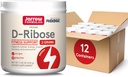 Jarrow Formulas D- Ribose Powder - 200g - Kosttilskud Understøtter Muscle Recovery, Energi & Endurance - 100% Pure - Vegan - Non- GMO - Ca. 90 Servering, Pack af 12