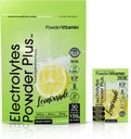 PowderVitamin Electrolytes Powder Plus, Keto, Lemonade, Zero Sugar, 1000mg Kalium, 120mg Calcium, 120mg Magnesium, Non- GMO, Zero Calories, 30 Hydrationspakker