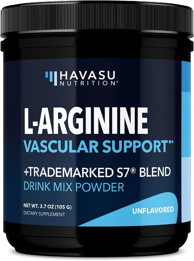 L- Arginin Powder - Nitrogenoxid supplement til mænd og kvinder med L- Citrullin og Beet Root - Pre and Post Workout Support for Endurance and Recovery - Unflavored, 1 Måned Supply (30 Scoops)
