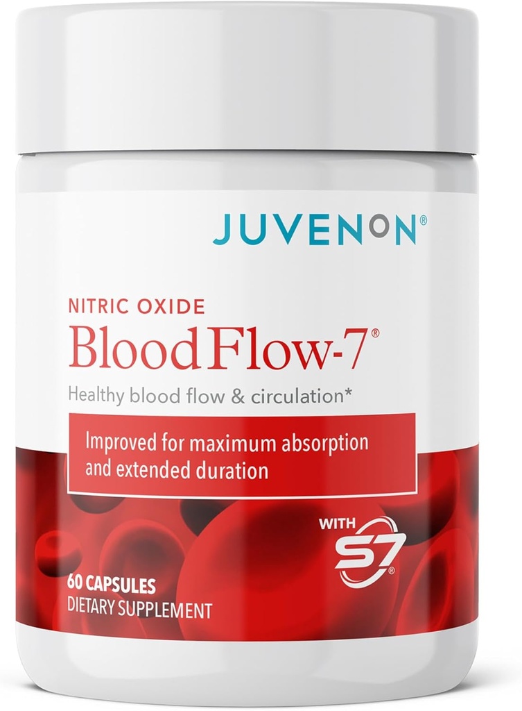 Juvenon BloodFlow- 7 nitrogenoxid tillæg med nitrosigin