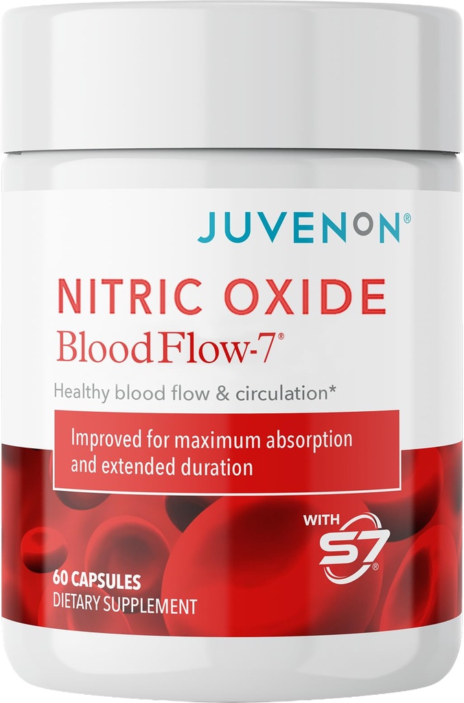 Juvenon BloodFlow- 7 nitrogenoxid tillæg med nitrosigin