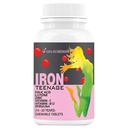 Iron Tablets Women Teenager Girls - 60 Chewables (pakke med 1)