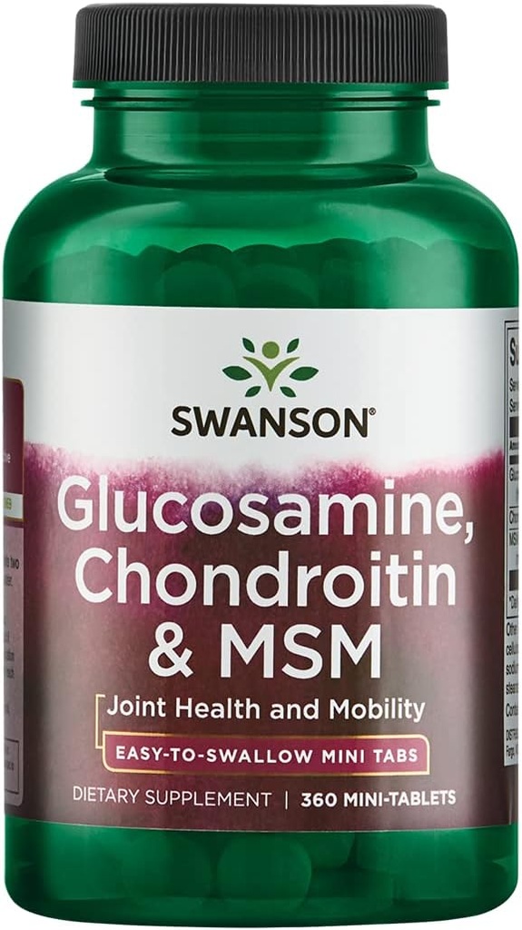 Mini- Tabs Glucosamin, Chondroitin & MSM 750 / 600 / 300 mg 360 Mini- Tabs