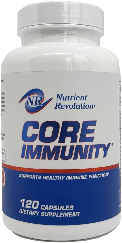 CORE Immunitet - immunforsvar supplement - daglig immunbooster & multivitamin - Quercetin & bromelain - antioxidant & fri radikal beskyttelse - 120 ct.