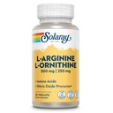 Solaray Free Form L- Arginin and Ornithin Capsules, 50 Greve