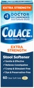 Colace ekstra styrke afføring blødgøringsmiddel for genert effektiv Forstoppelse Relief, # 1 Doctor Anbefalet afføring blødgøringsmiddel mærke, 250 mg Docusat kapsler, 60 greve (pakke med 1)
