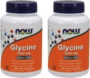 Foods Glycine 1000 mg - 100 VegiCapsules 2 Pack