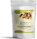 HERBAL HILS Yashtimadhu Powder (Mulethi Powder / Licorice Powder / Glycyrrhiza glabra)