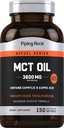 Piping Rock MCT Oil Softgel Capsules against 124; 3600mg