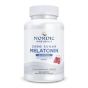 Nordic Naturals Zero Sugar Melatonin Gummies, Raspberry - 120 Gummies - 1,5 mg Melatonin - Great Smag - Resistful Sleep, Antioxidant Support - Non- GMO, Vegan - 120 Servere
