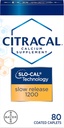 Citracal Calcium + D Slw Størrelse 80ct Citrical Calcium + D 80 Tælling (pakning med 4)