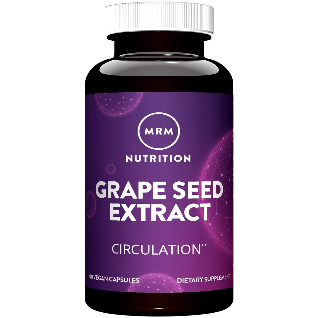 MRM Nutrition Grape Frø Uddrag 124; Circulations ekskl. 124; Antioxidanter ekskl. 124; Anti- agning ekskl. 124; Gluten Free + Vegan