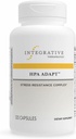 Integrativ terapi HPA Adapt - Adaptogen Supplement for Stress Support * - Inkluderer Ashwagandha, Rhodiola & andre Adaptogene Urter * - Vegan, Dairy- Free & Gluten- Free - 120 Kapsler