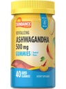 Sundance Ashwagandha Gummies against 124; 500mg