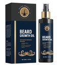 Beard Oil for mænd, 5% Beard Growth Oil for Thicker og Fuller Beard, Promote Facial hårvækst, med Biotin, Rosemary og Castor Beard Oil for mænd vækst, 4 Fl Oz