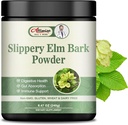 Slippery Elm Bank Powder 240g - Herbal Supplement for Soothes Throat,Relieves Coughs & Supports Digestive Health - Non-GMO, Gluten Free, Vegetarian Friendly