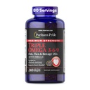 Puritans Pride Premium maksimal styrke Triple Active Omega 3-6-9 Fisk, Hør, og Borage Olier, Kosttilskud til hjerte, fælles, og cellulær sundhed støtte, 240 Rapid Release Softels