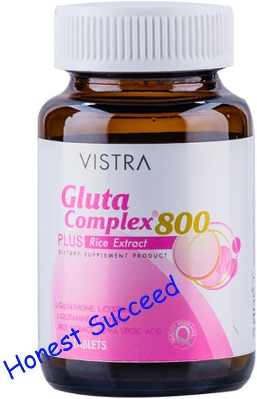 Vistra Gluta Complex 800 Plus Rice Extract 60 kapsler.