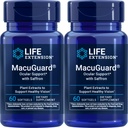 Life Extension MacuGuard Ocular Support med Safran, 60 softels (Pack of 2)