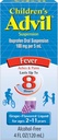 Børns Advil Pain Reliever og Fever Reducer, Børns Ibuprofen Liquid Pain Relief Medicin, Grape - 4 Fl Oz
