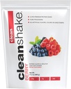 CleanShake Ultra- Premium Protein Shake. Rene protein pulver rystes med 21 økologiske ingredienser, 23 vitaminer og mineraler, og ikke-GMO og rGBH-fri grass Fed Whey Protein. Informeret proteincertificeret